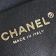 Chanel  23B Series Chain Shoulder Bag Large Black