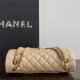 Chanel Classic Flap Series Light Apricot Flap Bag