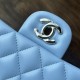 Chanel Original Leather CF Series Flap Bag Light Blue