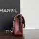 Chanel Flap Bag CF Caviar Wine Red