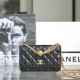 Chanel Camellia Buckle Classic Flap Bag Small Lambskin