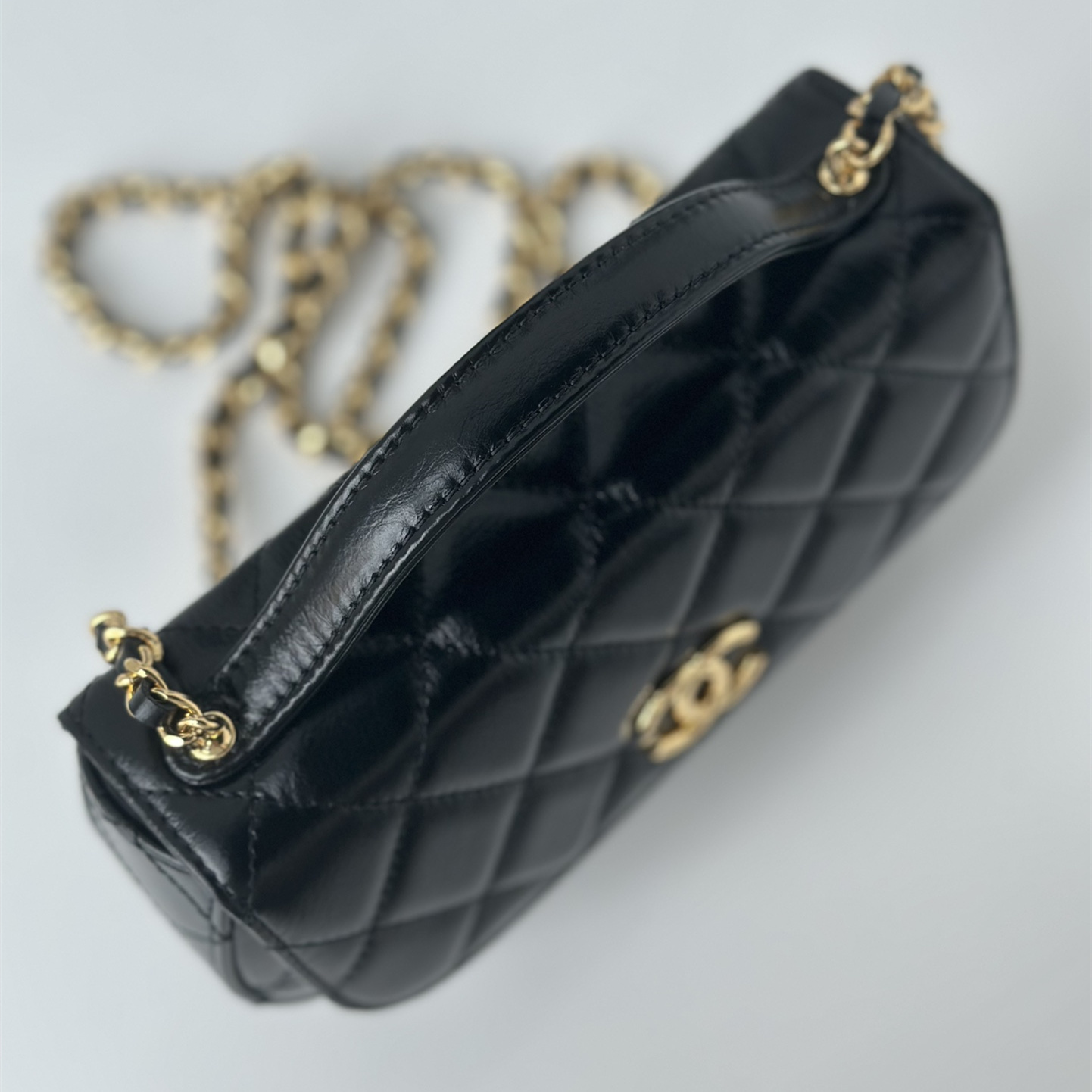 Chanel 23A Series Large Saddle Bag