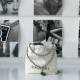 Chanel 23S series white calfskin mini shopping bag