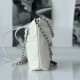 Chanel 23S series white calfskin mini shopping bag