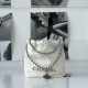 Chanel 23S series white calfskin mini shopping bag