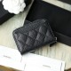 Chanel classic zipper coin purse caviar