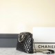 Chanel superfake bag 23S series patent leather shell bag