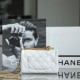 Chanel 23P white flap bag small