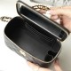 Chanel 22S black gold cosmetic bag