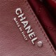 Chanel hobo bag shopping bag 23S series burgundy mini