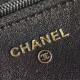 Chanel 23P double color chain black gold hardware