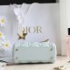 Dior Lady Bag Lake Blue Lambskin