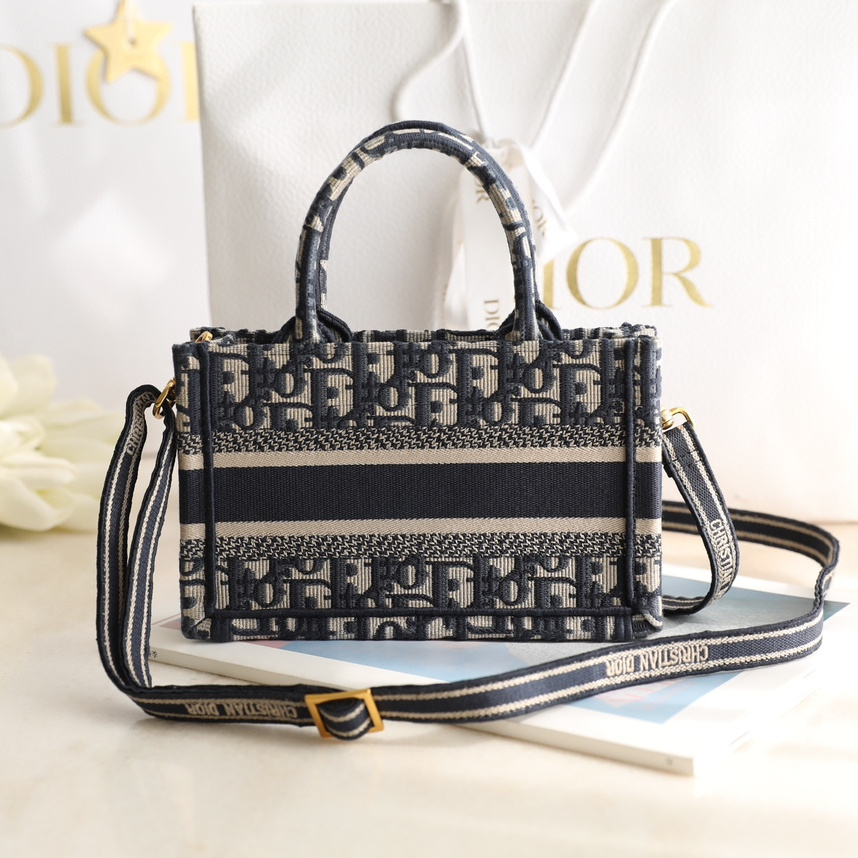 Dior 2024 Book Tote Series Monogram Mini Tote