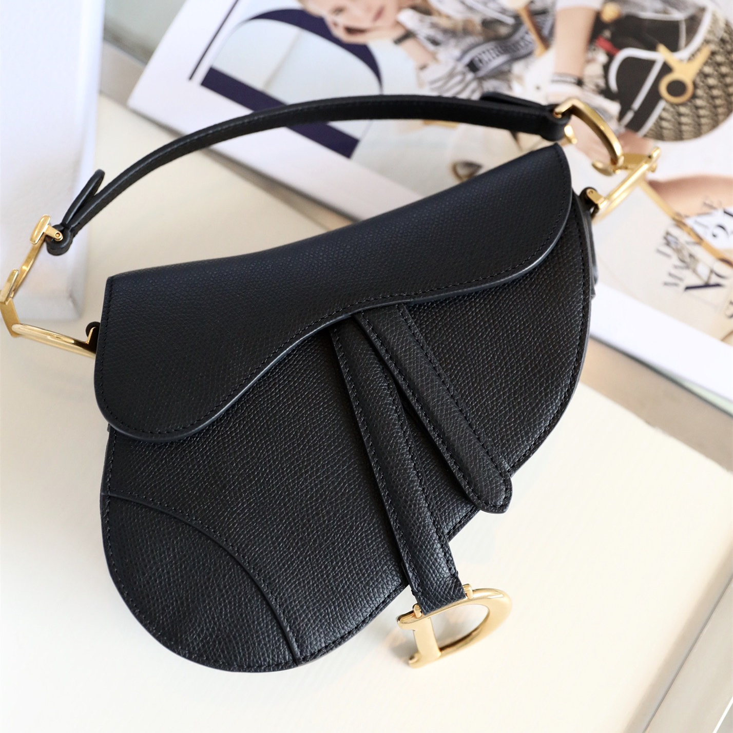 Dior Saddle Bag Series Black Small