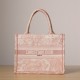 Dior Book Tote Series Pink Ruthie Handbag