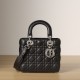 Dior Lady Dior My ABC Dior Series Black Lambskin Handbag