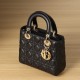 Dior Lady Dior My ABC Dior Series Black Lambskin Handbag