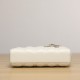 Dior Lady Joy Series Milk White Lambskin