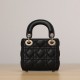 Dior Lady Series Black Lambskin Super Mini