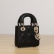 Dior Lady Series Black Lambskin Super Mini