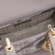 Dior Lady Dior Bag Lambskin Gray