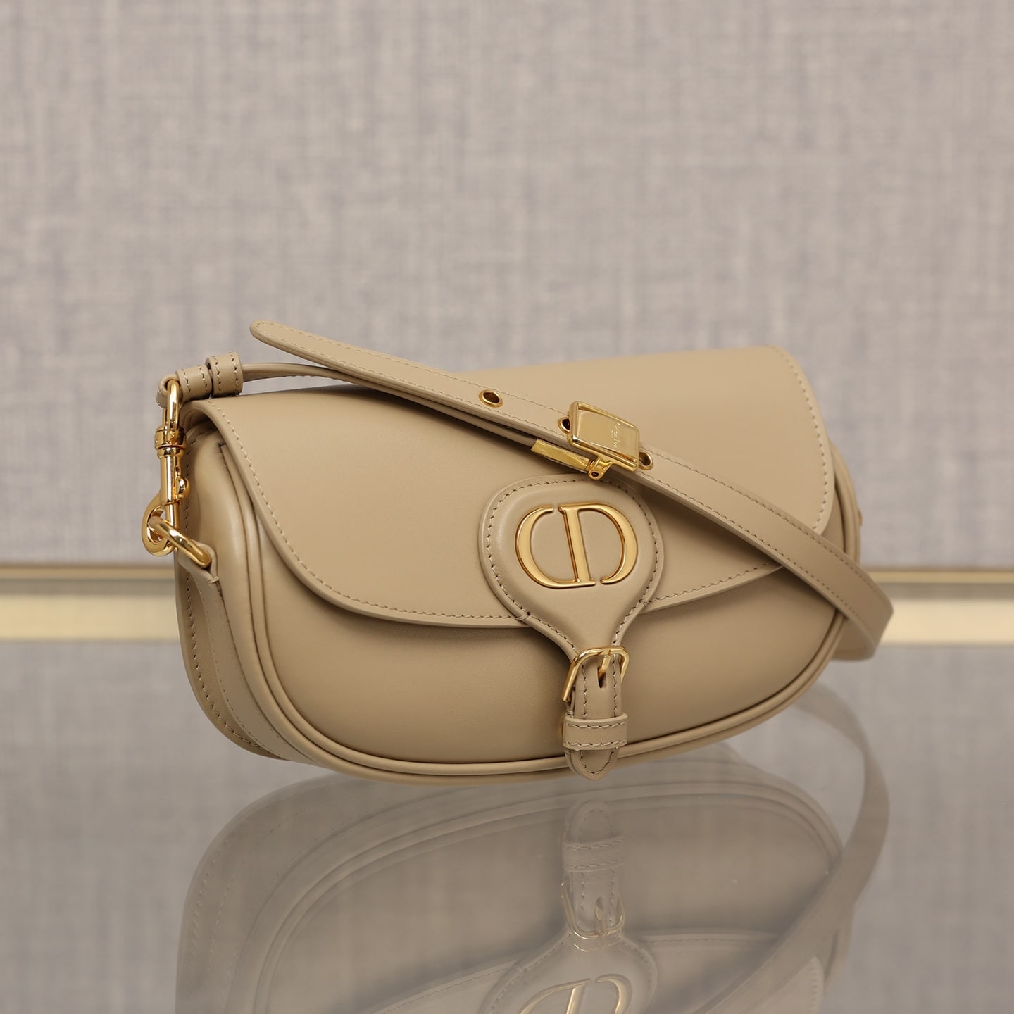 Dior Bobby Series Shoulder Bag Sand