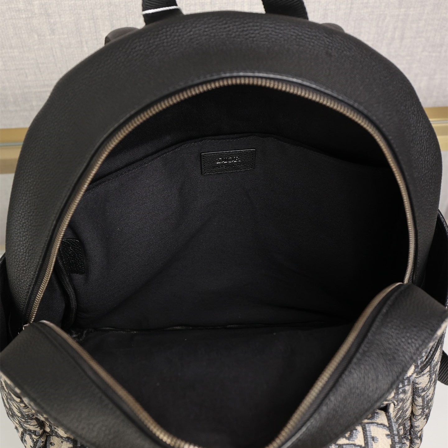 Dior Explorer Series Oblique Print Backpack