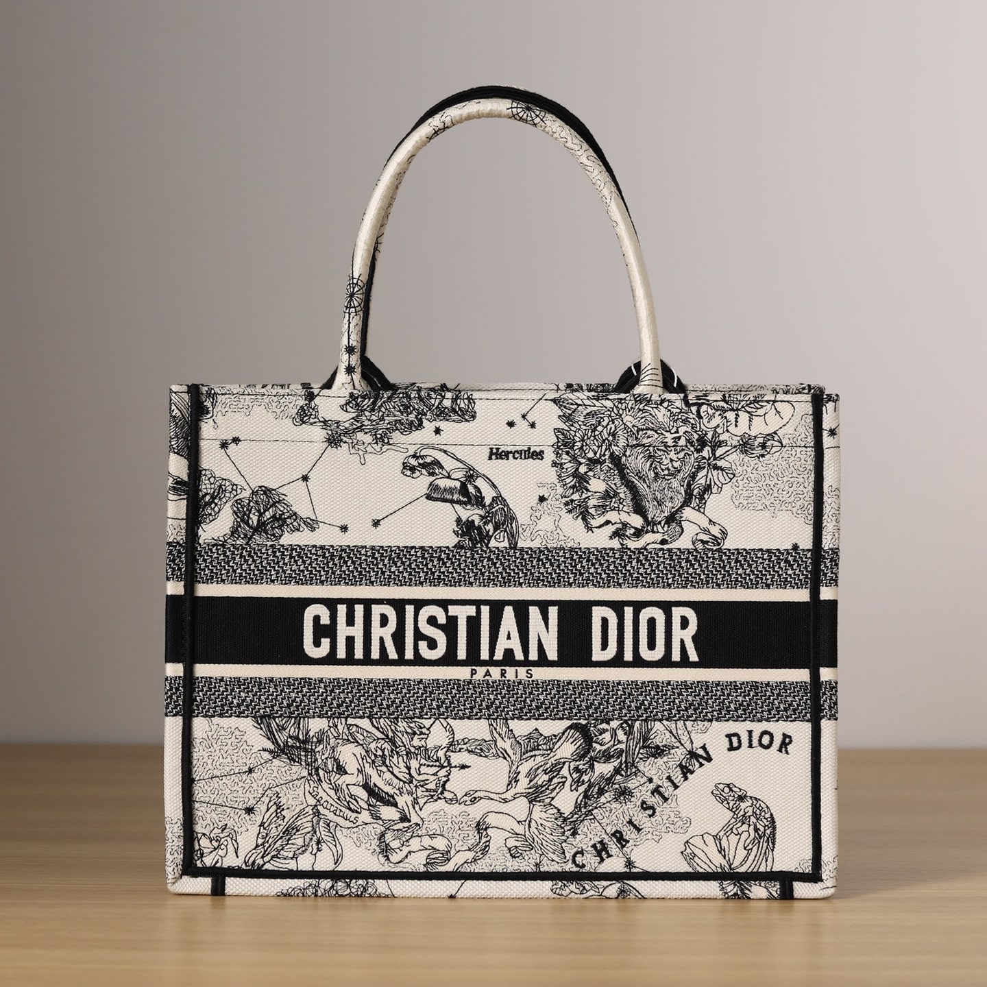 Dior Book Tote Series Zodiac Juilee Embroidered Bag Medium