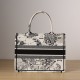 Dior Book Tote Series Zodiac Juilee Embroidered Bag Medium