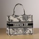 Dior Book Tote Series Zodiac Juilee Embroidered Bag Medium