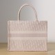 Dior Book Tote Series Oblique Print Pink Medium