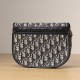 Dior Bobby Series Oblique Print Shoulder Bag Medium