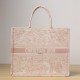 Dior Book Tote Series Pink Juilee Bag Large