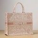 Dior Book Tote Series Pink Juilee Bag Large