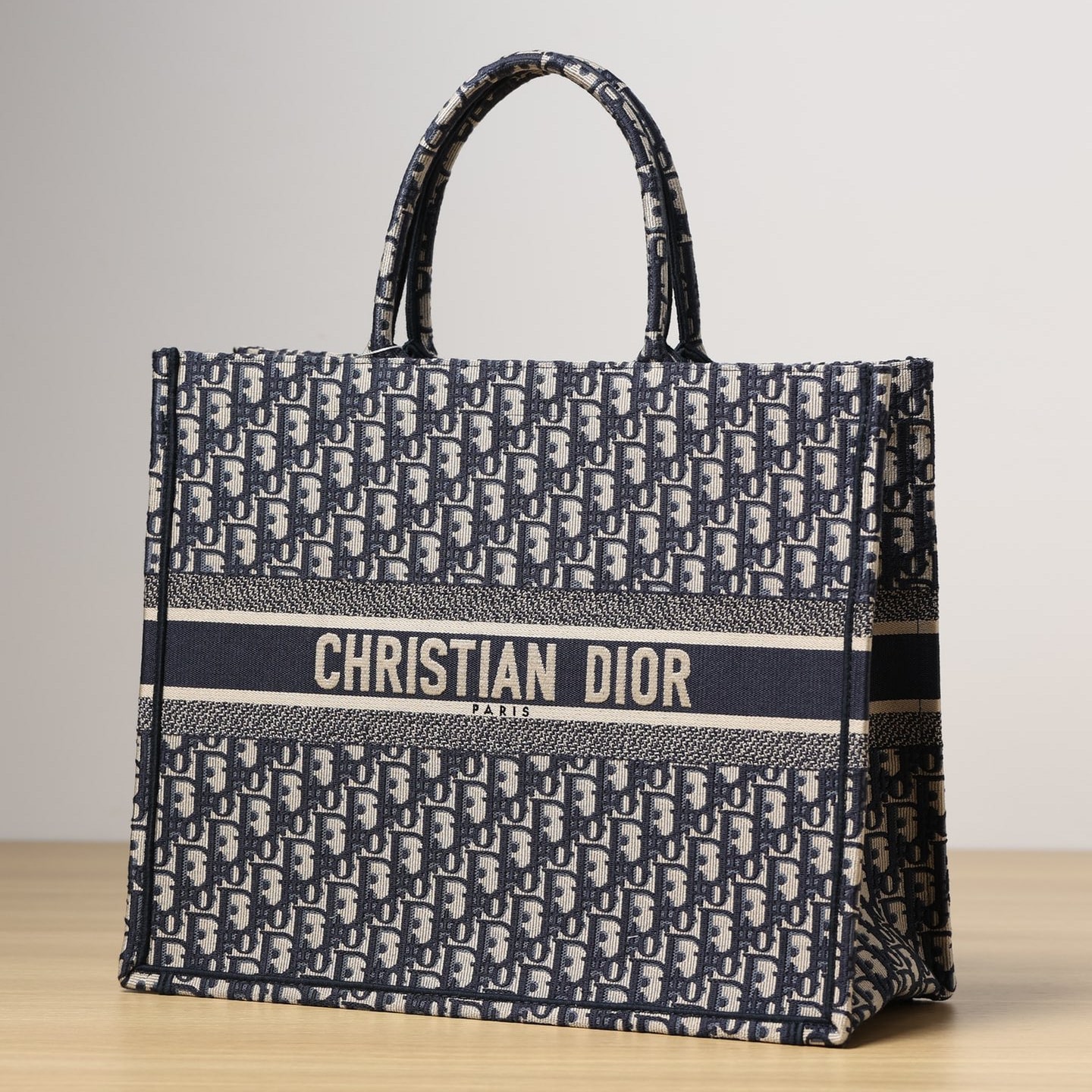 Dior Book Tote Series Oblique Print Classic Large