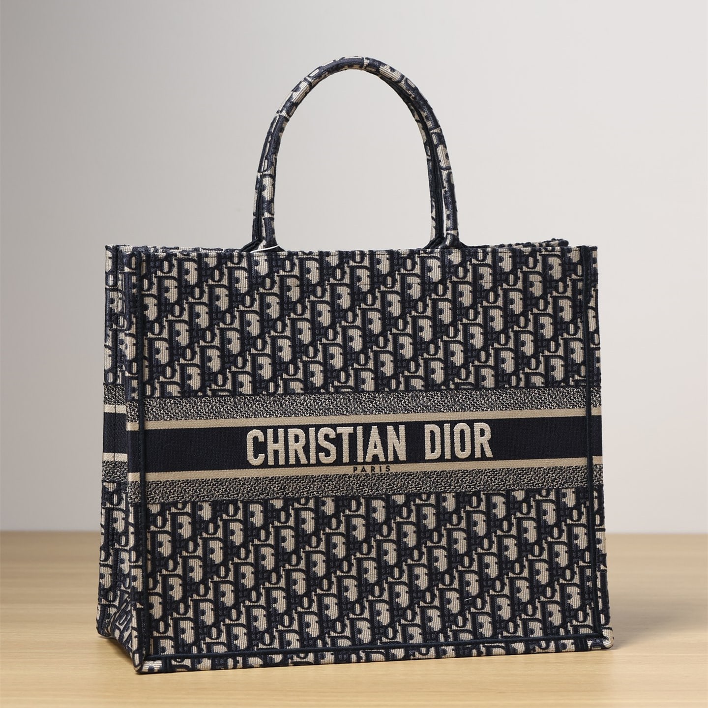 Dior Book Tote Series Oblique Print Classic Large