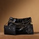 Chanel beach bag 2024 early spring 22 bag black