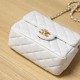 Chanel Mini Pearl Crush Flap Bag White