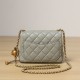 Chanel Mini Pearl Crush Flap Bag Grey