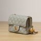 Chanel Mini Pearl Crush Flap Bag Grey