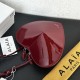 Alaia LE CŒUR BAG IN PATENT LEATHER