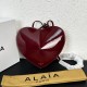 Alaia LE CŒUR BAG IN PATENT LEATHER