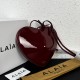 Alaia LE CŒUR BAG IN PATENT LEATHER