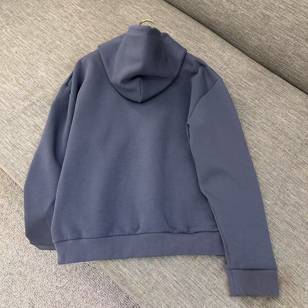 Louis Vuitton Embroidered Knitted Hoodie