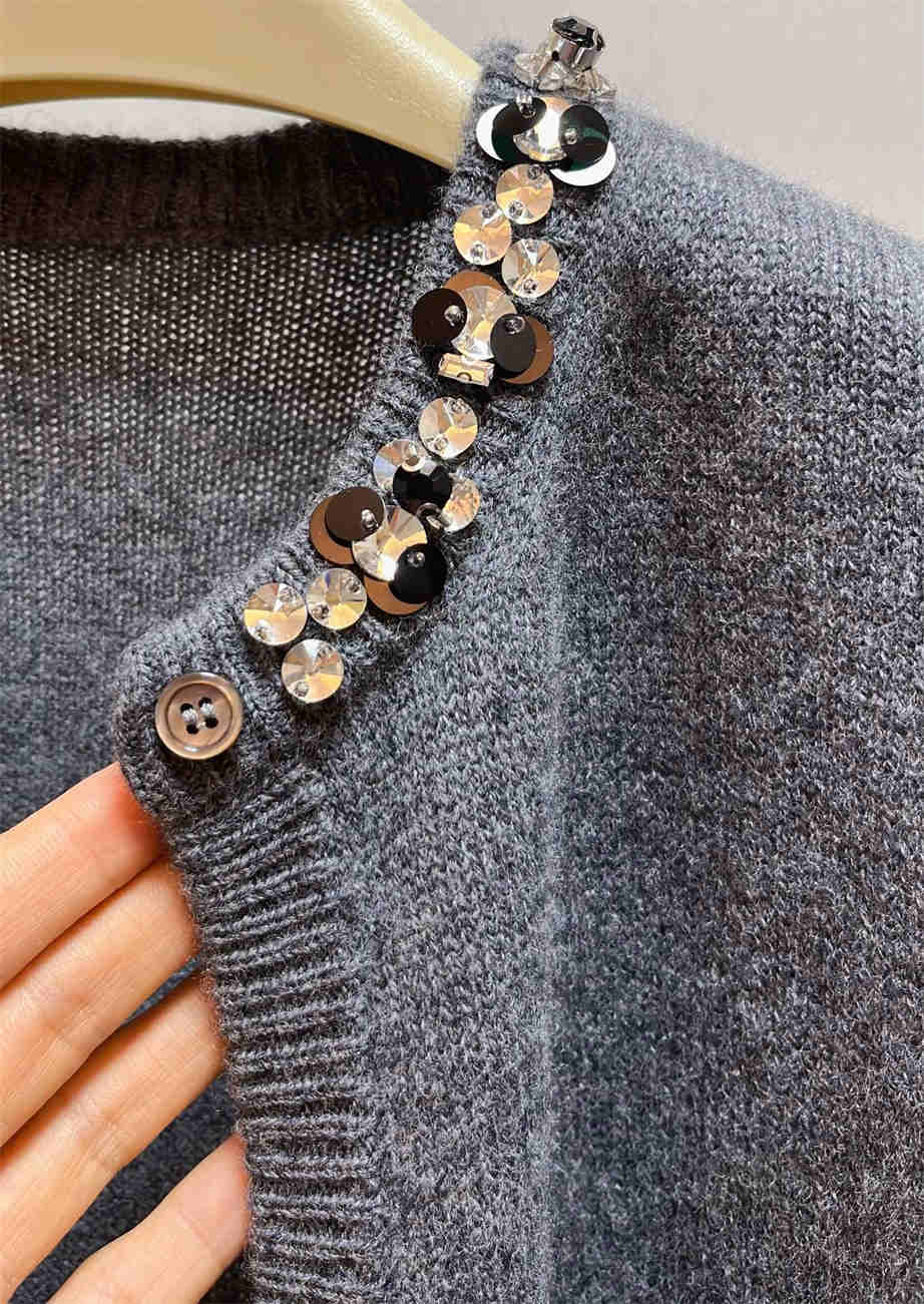 VALENTINO GARAVANI Embellished wool cardigan