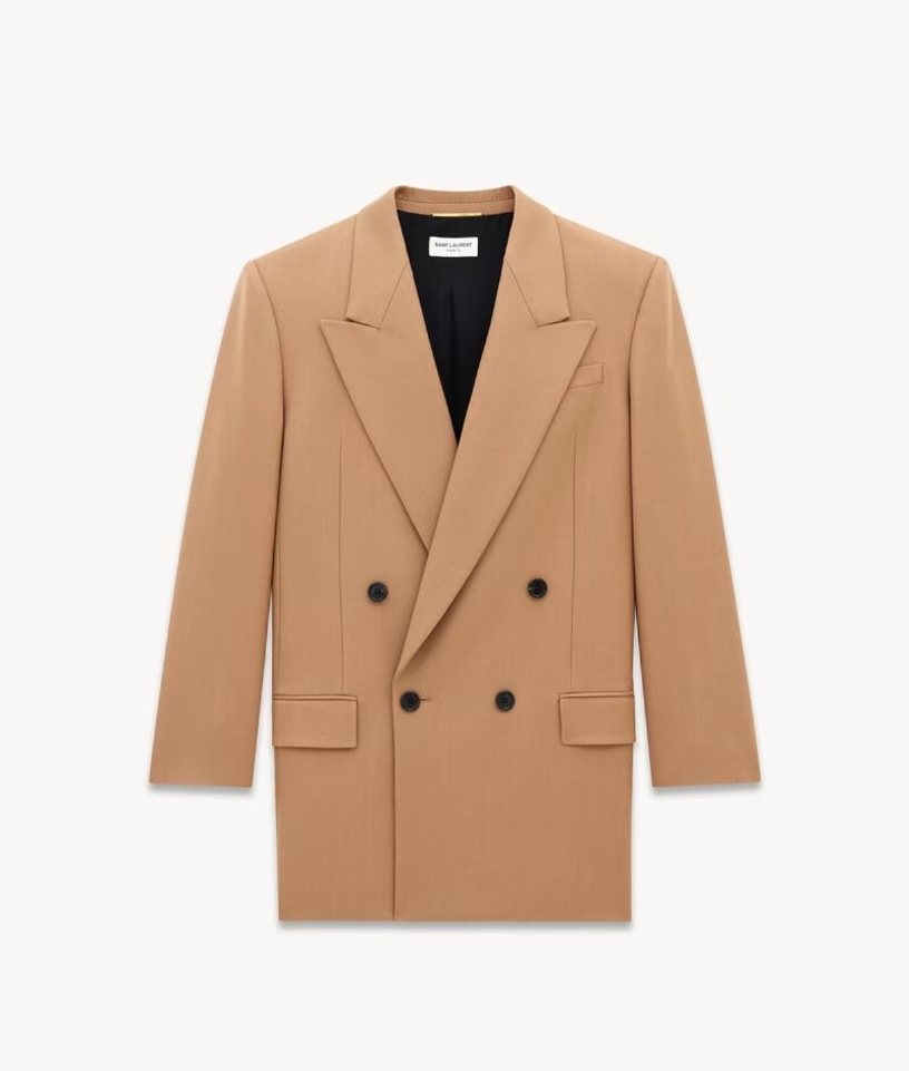 YSL Nut Sugar Wool Suit